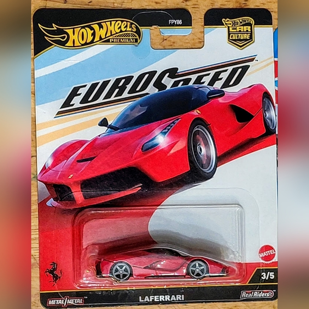 Hot Wheels Premium Euro Speed La Ferrari New 2025 Car Culture